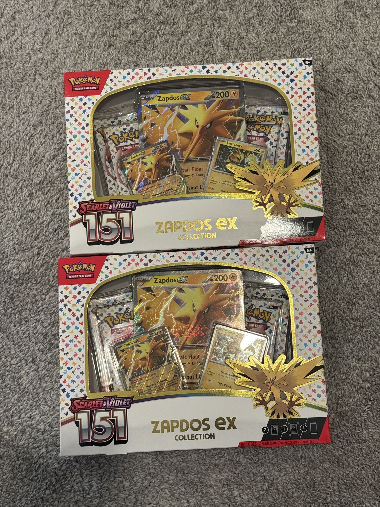 151: Zapdos ex Collection Pokemon