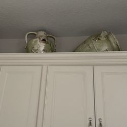 Antique Ceramic  Vases  