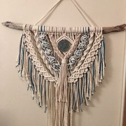 Obi style  macrame Hand Made Wall Decor