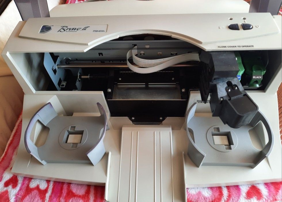 Primera Bravo II CD/DVD Auto Robotic Disc Printer EXC condition
