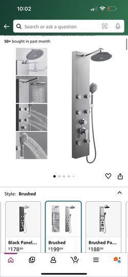 Shower Panel 