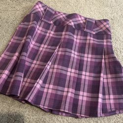 Girls Plaid Skirt