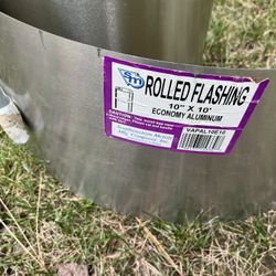 SM Economy Aluminum 10x10 Rolled Flashing