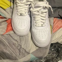 White Air Force Ones 