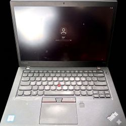 Lenovo ThinkPad T470 (16GB/256SSD) + Webcam + USB-C Hub — $100