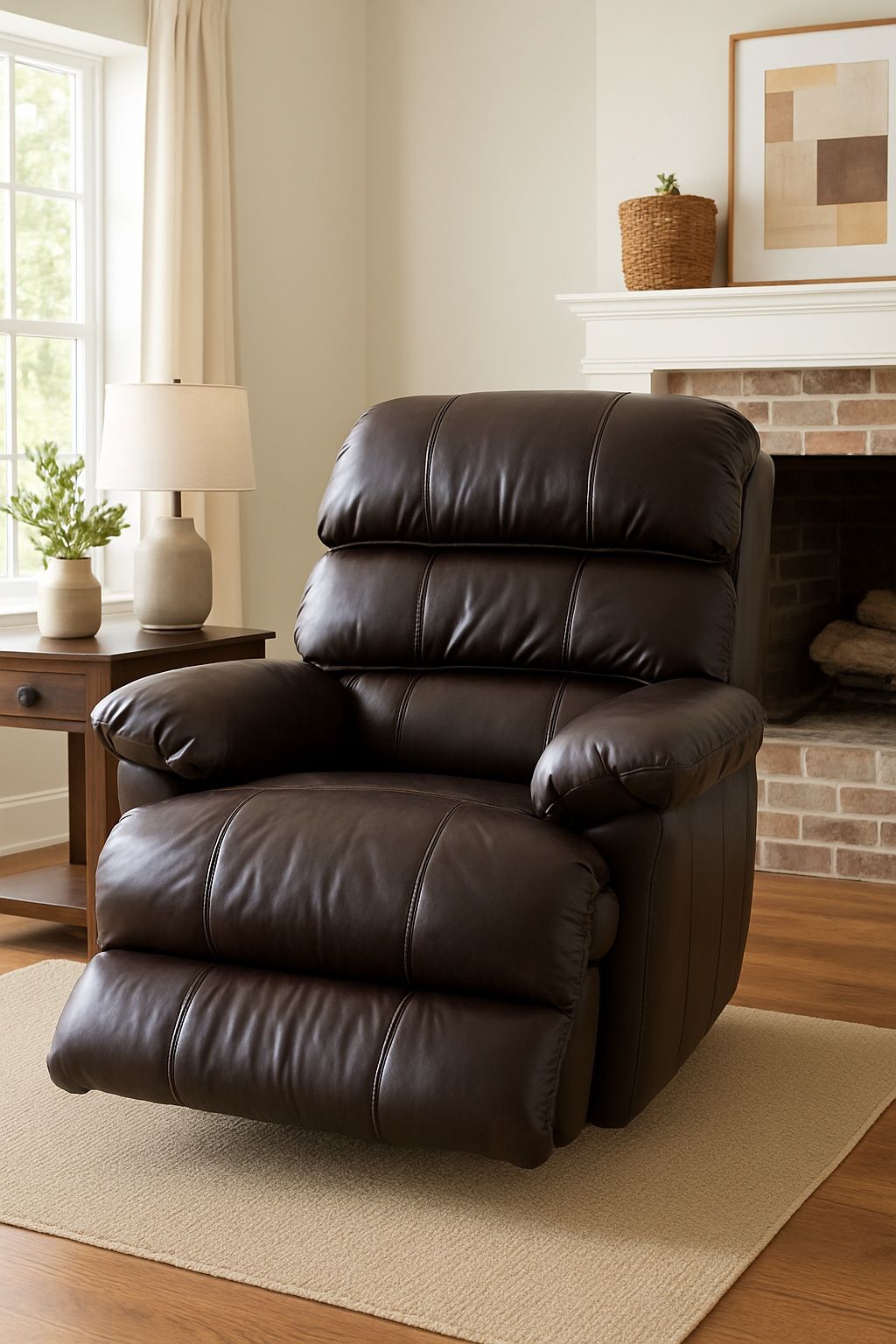 Luxury Leather Recliner Chair – Excellent Condition