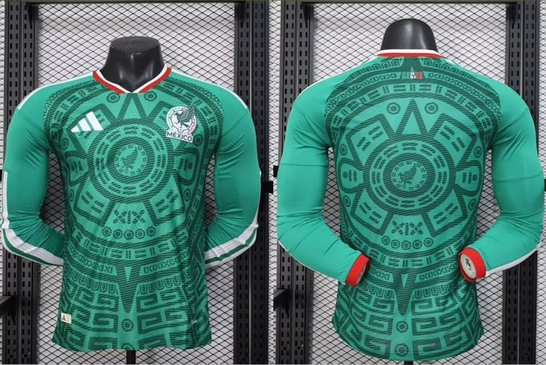 MEXICO NATIONAL TEAM LONG SLEEVE OR SHORT SLEEVE $45. CASH PLEASE!!