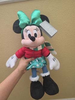 Disney Minnie Mouse Holiday Plush Doll