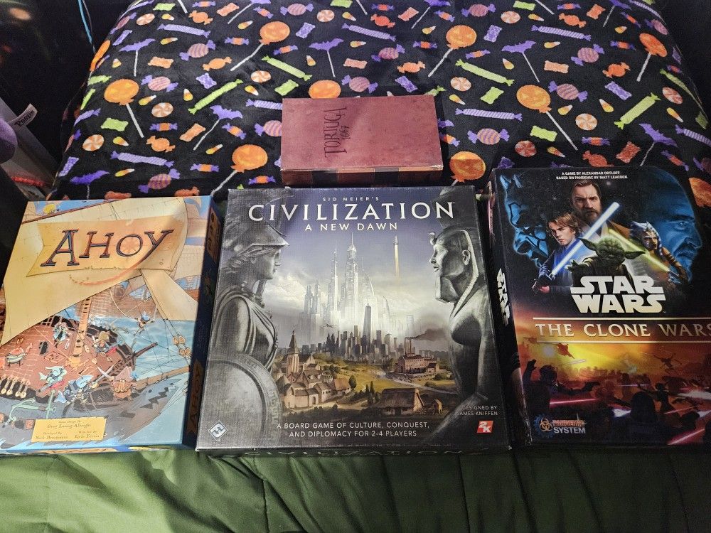 Board Game Lot 5 Games
