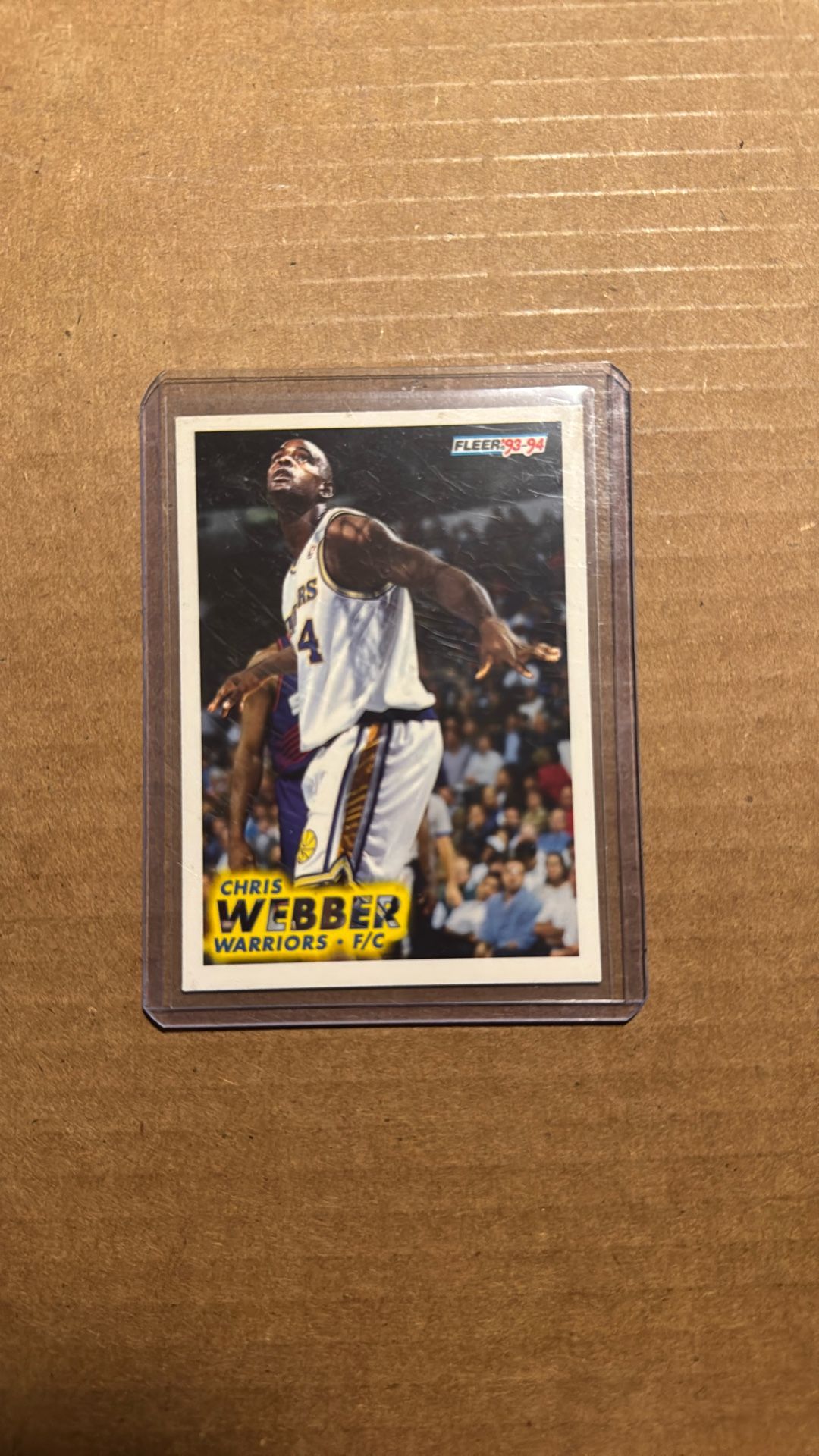 Chris Webber Rookie Card