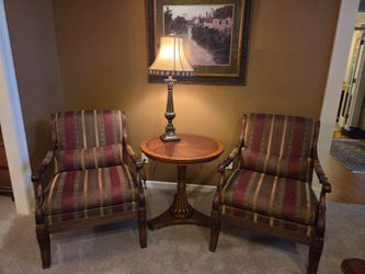 Ethan Allen Roma Chairs x 2