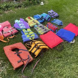 Life Jackets  $10 Each