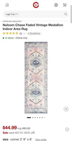 Runner with Rug pad