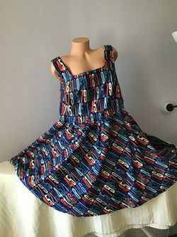 Retrolicious 100% cotton summer dress size 4x
