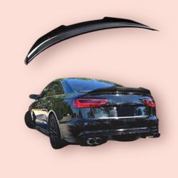 AUDI 2013-2016  A4 B8.5 PSM STYLE HIGHKICK DUCKBILL Gloss Black TRUNK SPOILER