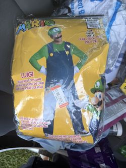 Luigi Deluxe Halloween Costume - Adult XXL (50-52)