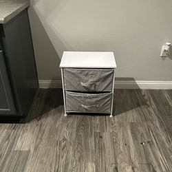 Grey And White Night stand 