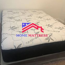 Mattress Full Size Colchon 💁🏻 And Box Spring 
