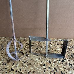Pair of Drill Paddle Mixers