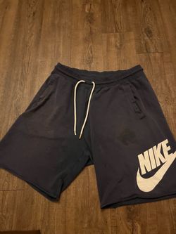 Navy blue Nike shorts