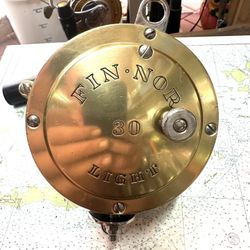Fin-Nor 30 Light Tournament Type Reel In Excellent Condition