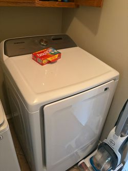 Electric dryer Samsung model #DVE50R5200W let’s trade
