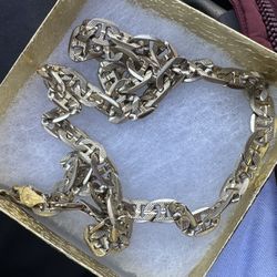 Gold 18k Stainless Chain / Gold Pladed