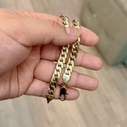 14k Gold Plated Cuban Chain