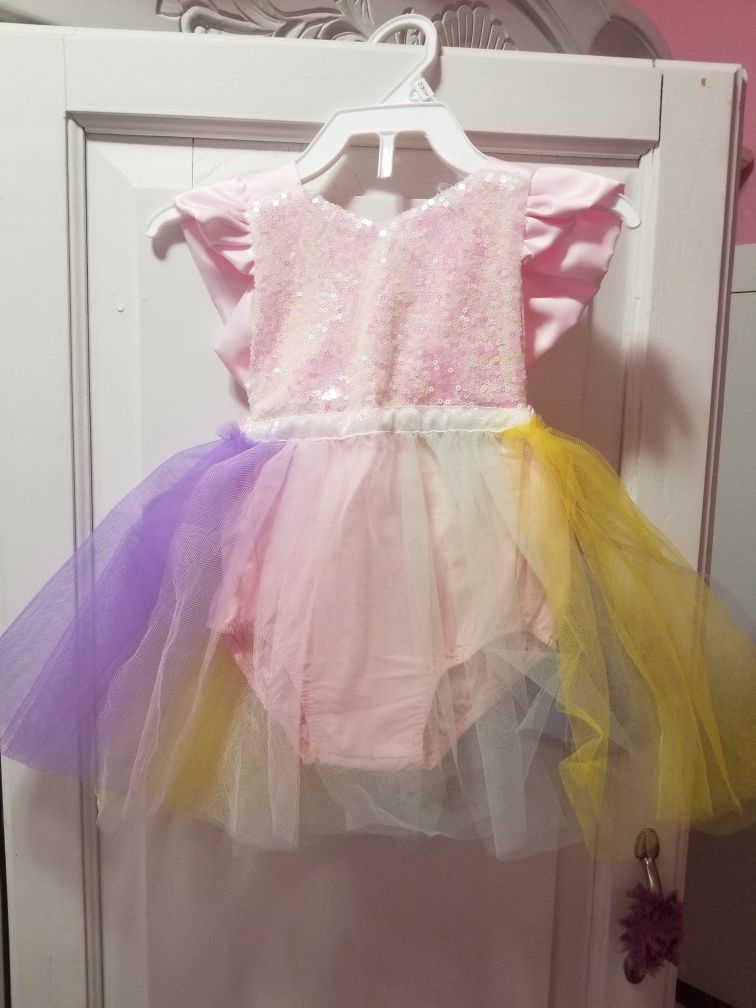 Unicorn tutu dress