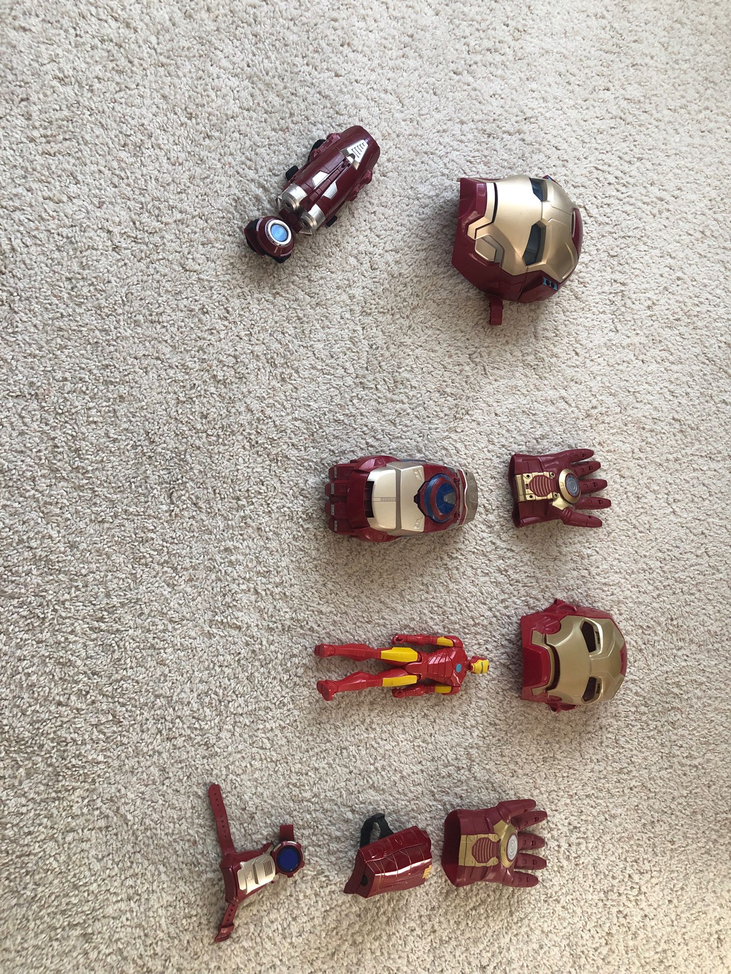 Marvel Iron man Captain America Toys figures, Costume Masks