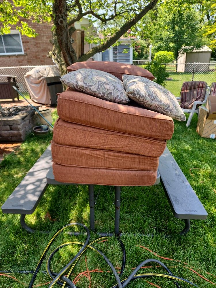 Outside Cushions For Patio Furniture Allen Roth