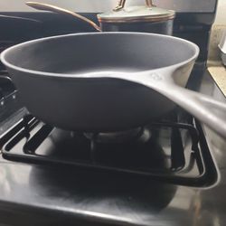 Wagner Ware 10 1/2 Inch #8 Cast Iron Skillet Chicken Fryer