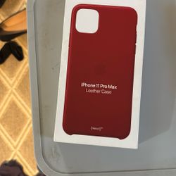 Iphone 11 Pro Max Leather Case