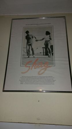 SHAG. PLAYBILL TYPE POSTER FOR PBS SPECIAL
