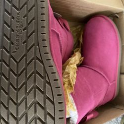 Pink koolaburra boots cheap