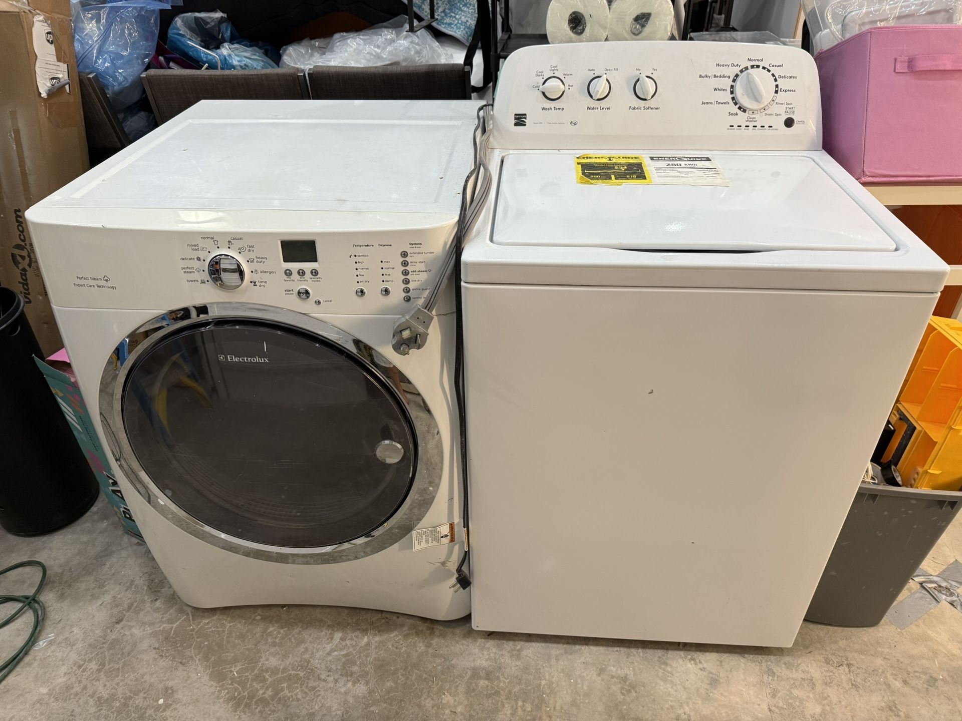 Washer And Dryer