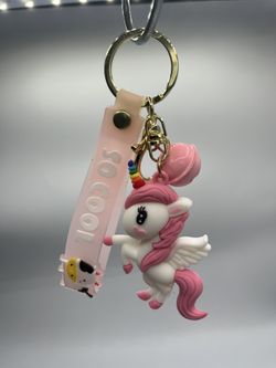 PINK LITTLE PONY Keychains