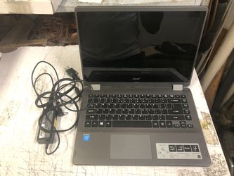 Laptop, Electronics Acer W/Charger touchscreen