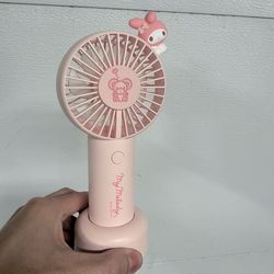 My Melody Hand battery  fan
