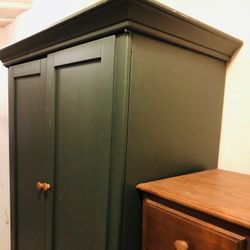 Armoire Dresser Closet W/ Mirror & Cedar Drawers