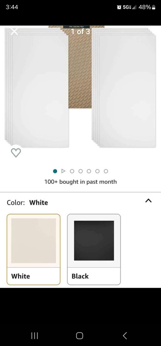 10 pieces - 2ft x 4ft Smooth Pro White Ceiling Tiles - Easy Drop-In Installation