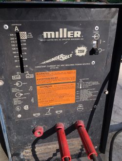 Miller 225v Stick Welder
