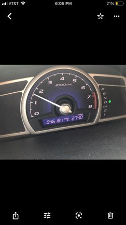 Honda Civic 06-11 Odometer Cluster