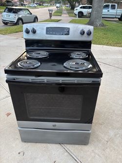 GE ELECTRIC STOVE ESTUFA ELÉCTRICA MUY BUENA STAINLESS STEEL