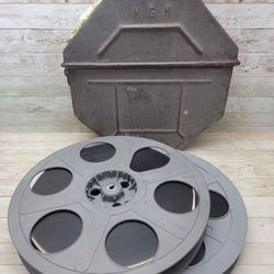 Vintage MGM 35mm Movie Theater Film Reel Case Industrial Art De Niro Streep  for Sale in Reinholds, PA - OfferUp