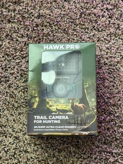 HAWK PRO 4K Trail Camera – 64MP Ultra HD Hunting & Wildlife Camera