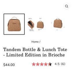 New Petunia Pickle Bottom Bottle & Lunch Tote 