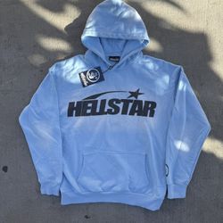 Blue Hellstar Pullover