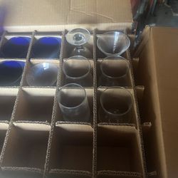 Bar Glasses 7 Michelob Light Pint Glasses Plus Some Mix Drink 