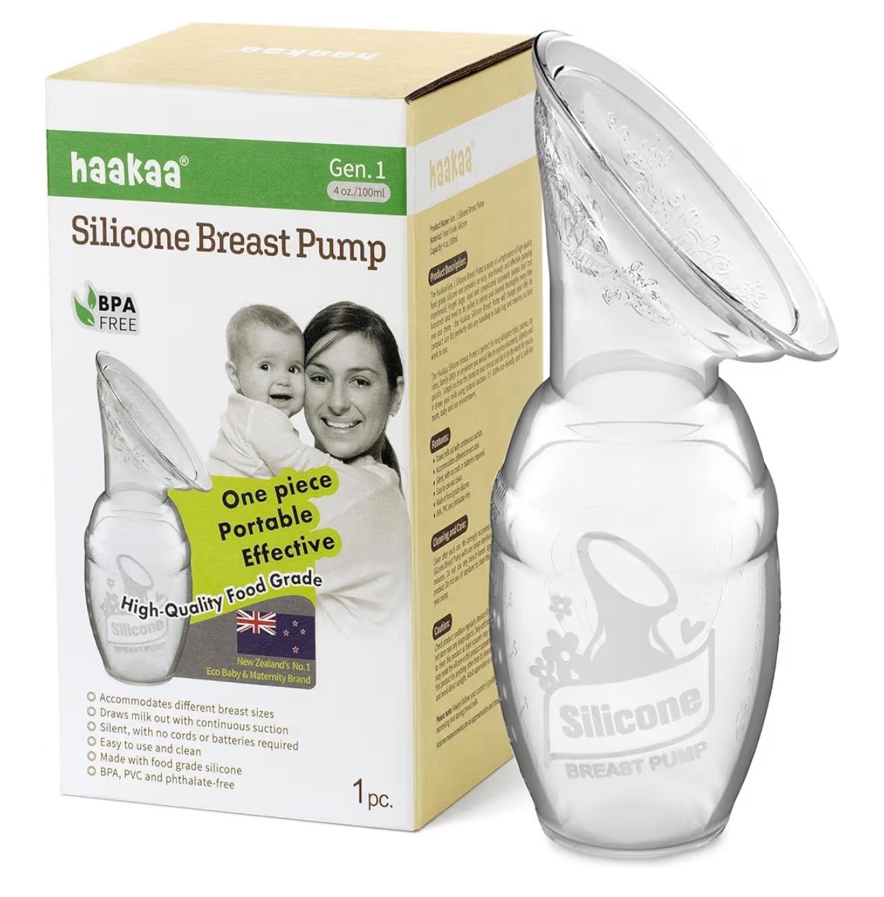 Silicone Breast Pump